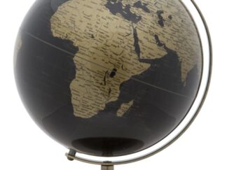 MAPPAMONDO BRONZE CM Ø 25X34