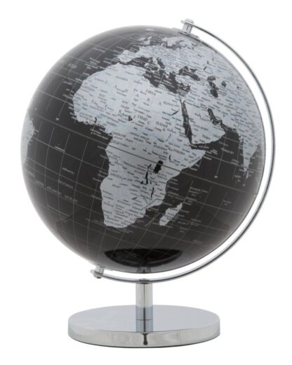 MAPPAMONDO BLACK CM Ø 25X34