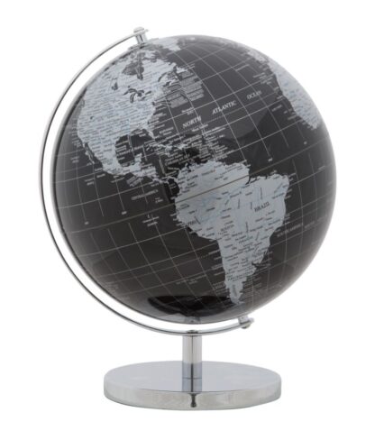 MAPPAMONDO BLACK CM Ø 25X34 - immagine 2