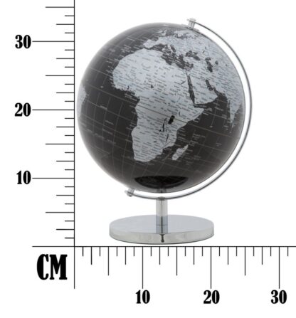 MAPPAMONDO BLACK CM Ø 25X34 - immagine 10