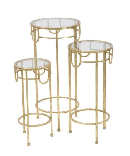 P/TELEFONO GOLD SET 3 PZ CM Ø 33X70
-28X60-23X50 - immagine 5