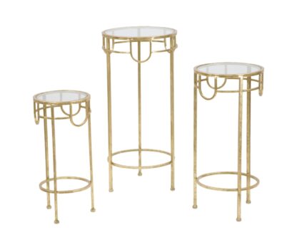 P/TELEFONO GOLD SET 3 PZ CM Ø 33X70
-28X60-23X50