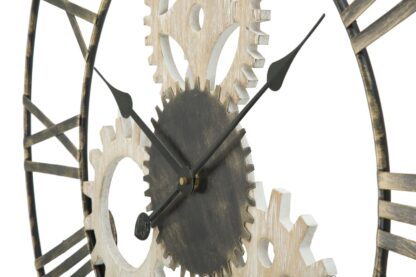 OROLOGIO DA MURO INGRANAGGI CM Ø 70X4,5 - immagine 4