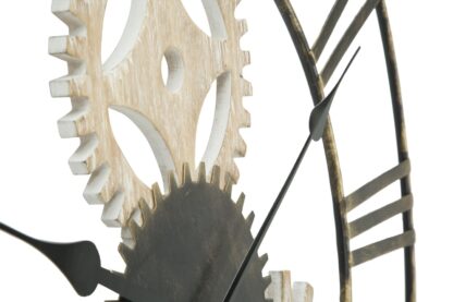 OROLOGIO DA MURO INGRANAGGI CM Ø 70X4,5 - immagine 5