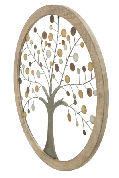 PANNELLO DA MURO ALBERO DELLA VITA MIRROR CM Ø  61X1,8 - immagine 3