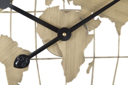 OROLOGIO DA MURO WORLD GOLD CM 
Ø 63X3 - immagine 5