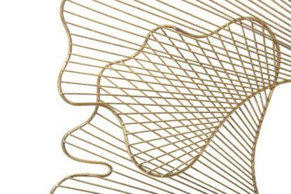 PANNELLO IN FERRO GLAM LEAF CM 79X5X68 - immagine 2