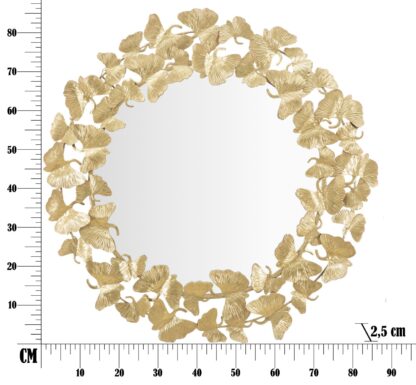SPECCHIO FOGLIE ROUND CM Ø 87X2,5 - immagine 9