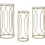 P/TELEFONO TUNISI TRIS CM Ø 32X71-28X65-23X61 stile GLAM