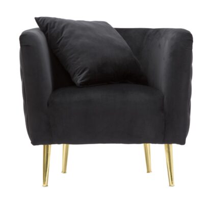 POLTRONA BUCAREST NEROCM 76X74X71 - immagine 2