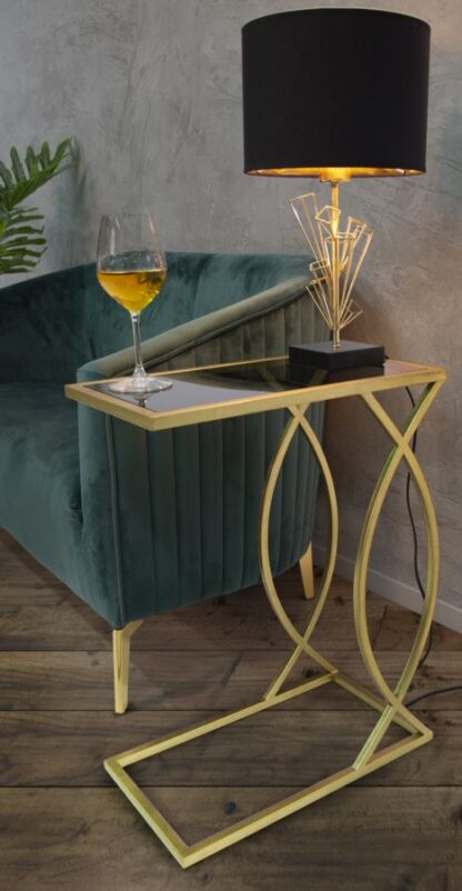 TAVOLINETTO DA DIVANO GLAM CM 45,5X25,5X60 - immagine 8