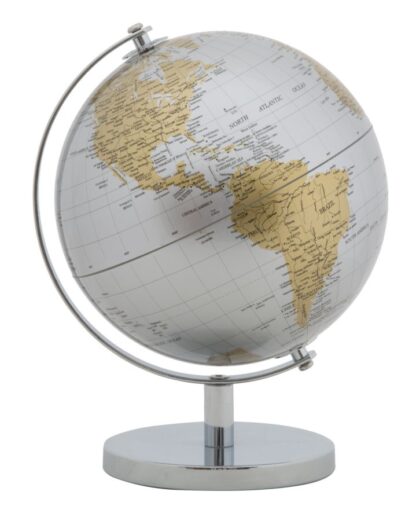MAPPAMONDO SILVER NEW CM Ø 20X28 - immagine 2