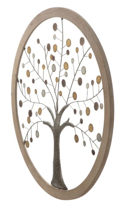 PANNELLO DA MURO ALBERO DELLA VITA MIRROR NEW CM Ø 80X2 - immagine 2