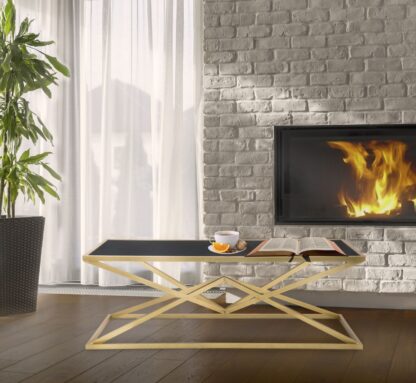 TAVOLO DA CAFFE' PIRAMID CM 110X60X45 - immagine 9
