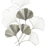 PANNELLO IN FERRO GOXY SILVER CM 62X4X86 stile GLAM
