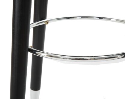 SGABELLO BAR PARIS BLU/SILVER CM Ø 35X74 - immagine 5