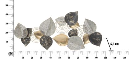 PANNELLO IN FERRO HALF LEAF -A- CM 97X5,5X43 - immagine 7