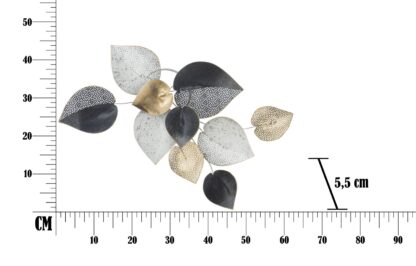 PANNELLO IN FERRO HALF LEAF -B- CM 62,5X5,5X40 - immagine 7