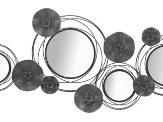 PANNELLO/SPECCHIO DARK ROUND CM 117X5,5X49