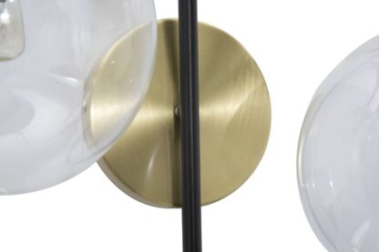 LAMPADA DA MURO IRON BLACK CM 36x24x45 - immagine 3