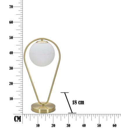LAMPADA DA TAVOLO GLAMY DROP CM 25x18x50 - immagine 7