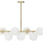 LAMPADARIO GLAMY 7 LUCI CM 81x30x74