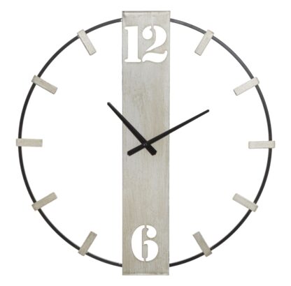 OROLOGIO DA MURO SILVERY CM 61X4,5X63