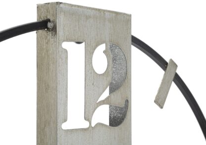 OROLOGIO DA MURO SILVERY CM 61X4,5X63 - immagine 3