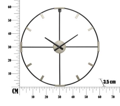 OROLOGIO DA MURO STICKY CM Ø 60X3,5 - immagine 6