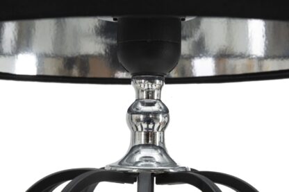 LAMPADA DA TAVOLO DARKY SILVER CM Ø28X44,5 - immagine 5