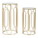 P/TELEFONO ARTY COPPIA ROTONDO CM Ø 36,5X70-31X60 stile GLAM