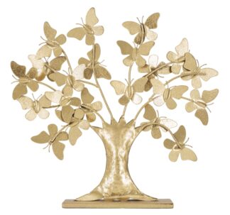 ALBERO DELLA VITA C/FARFALLE GLAM CM 31X8X30