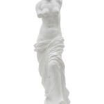 SCULTURA STATUA WOMAN CM 14X12X49