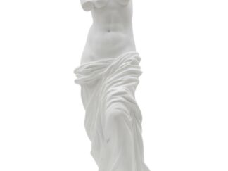 SCULTURA STATUA WOMAN CM 14X12X49