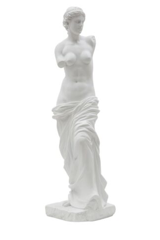 SCULTURA STATUA WOMAN CM 14X12X49