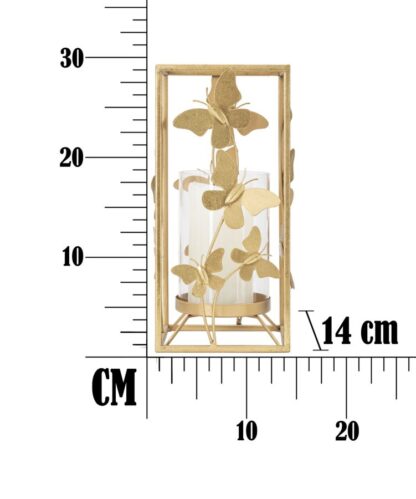 P/CAND GLAM BUTTERFLY CM 14X14X29 - immagine 7