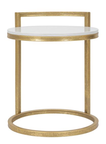 TAVOLINETTO ROUND MARBLE CM 40X43X50 - immagine 6