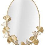 SPECCHIO LITTLE LEAF CM 61,5X3X78 stile GLAM