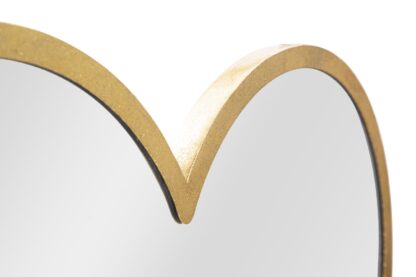 SPECCHIO GLAM DOUBLE HEART CM 65X2X50 - immagine 3
