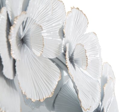 SPECCHIO WHITE FLOWER CM 82X2,6X85,5 - immagine 2