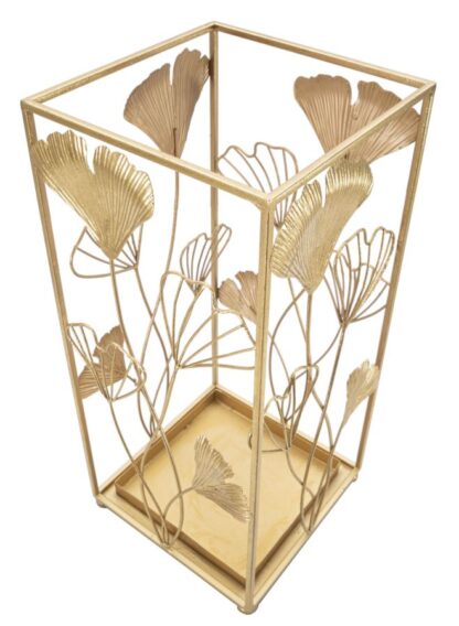 P/OMBRELLI GOLD LEAF CM 22,5X22,5X48,5 - immagine 4
