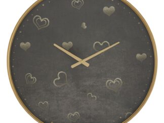 OROLOGIO DA MURO HEARTS CM Ø 60X6