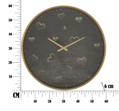 OROLOGIO DA MURO HEARTS CM Ø 60X6 - immagine 6
