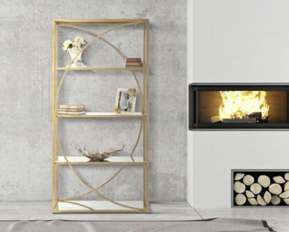 LIBRERIA GLAMY CM 90X38X180 - immagine 6