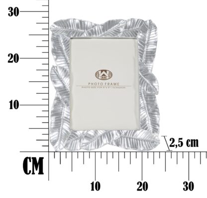 CORNICE LEFY SILVER CM 23X2,5X27,5 (MISURA INTERNA CM 15X20) - immagine 6