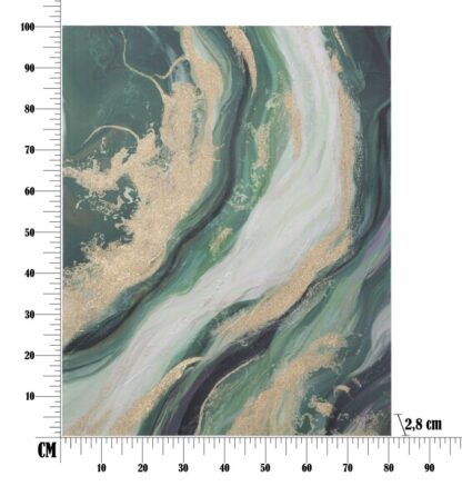 DIPINTO SU TELA GREENERY CM 80X2,8X100 - immagine 6