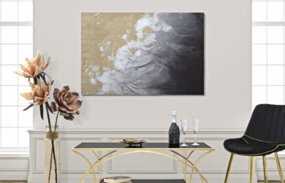 DIPINTO SU TELA ACTION CM 120X3,8X80 - immagine 5