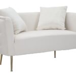 DIVANETTO BUCAREST CREMA CM 127X74X73