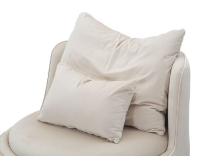 POLTRONA PARIS SPACE CREMA/GOLD CM Ø 84X72 - immagine 5