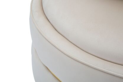 POLTRONA PARIS SPACE CREMA/GOLD CM Ø 84X72 - immagine 8